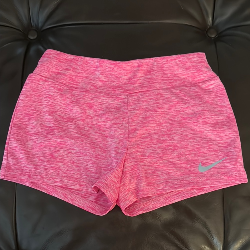 Nike Pink Girls Workout Shorts